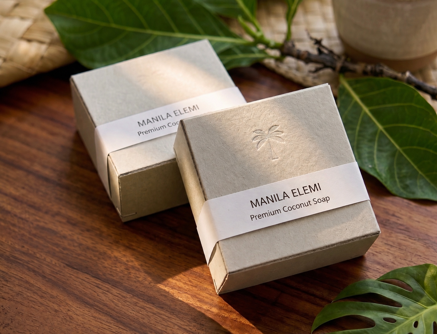 Manila Elemi — Premium Coconut Soap — 140g