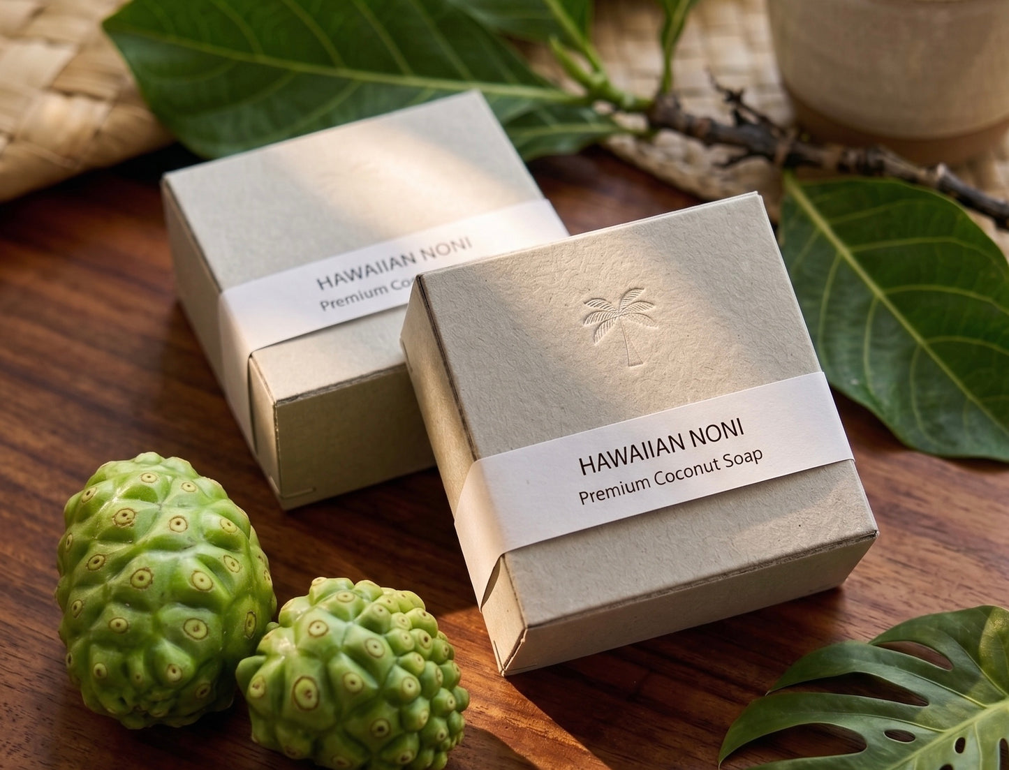 Hawaiian Noni — Premium Coconut Soap — 140g
